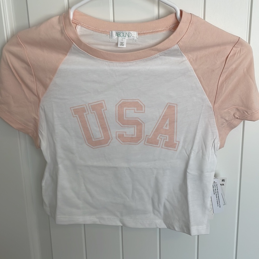 Abound “USA” crop top